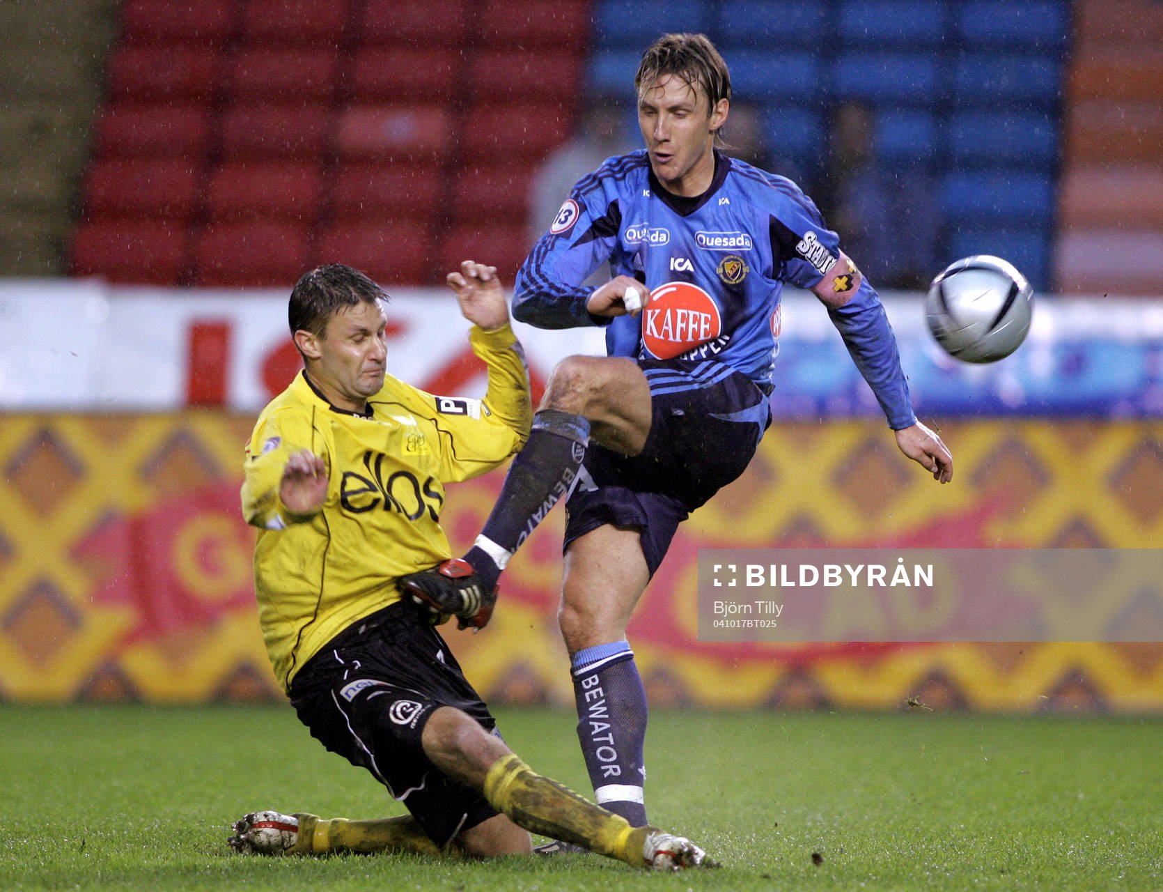 Jari Ilola, Elfsborg och Andreas Johansson, Djurgården.      