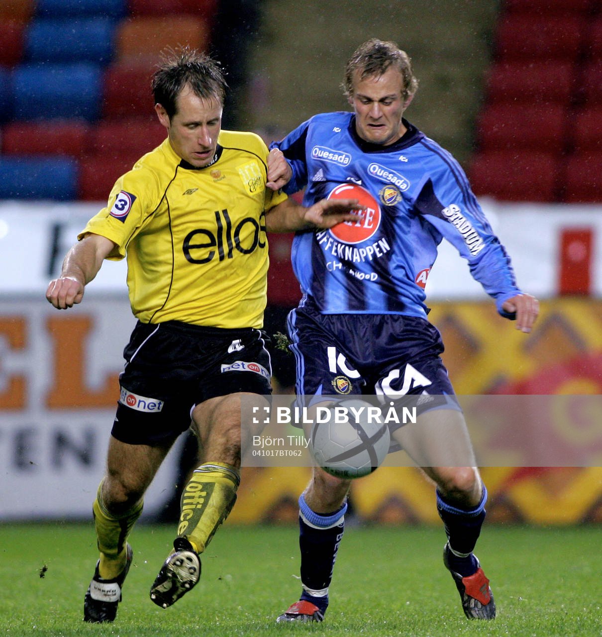 Johan Karlsson, Elfsborg och Daniel Sjölund, Djurgården