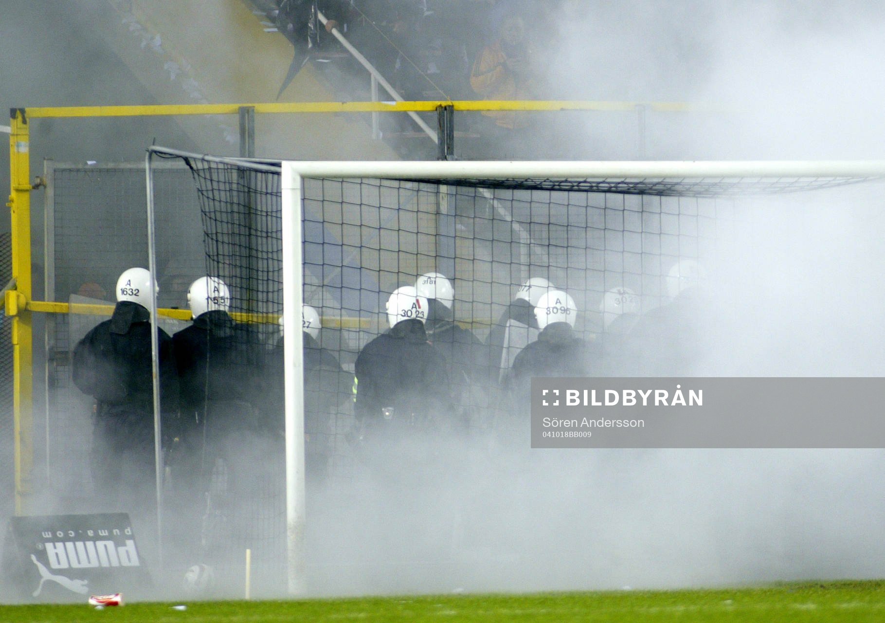 Black army, supporter, bråk, våld
