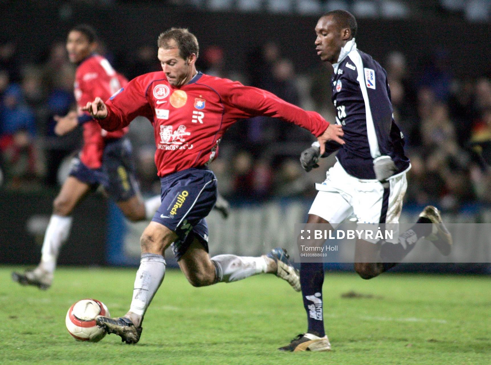MAGNUS KÄLLANDER, Örgryte och ATIBA HUTCHINSON,