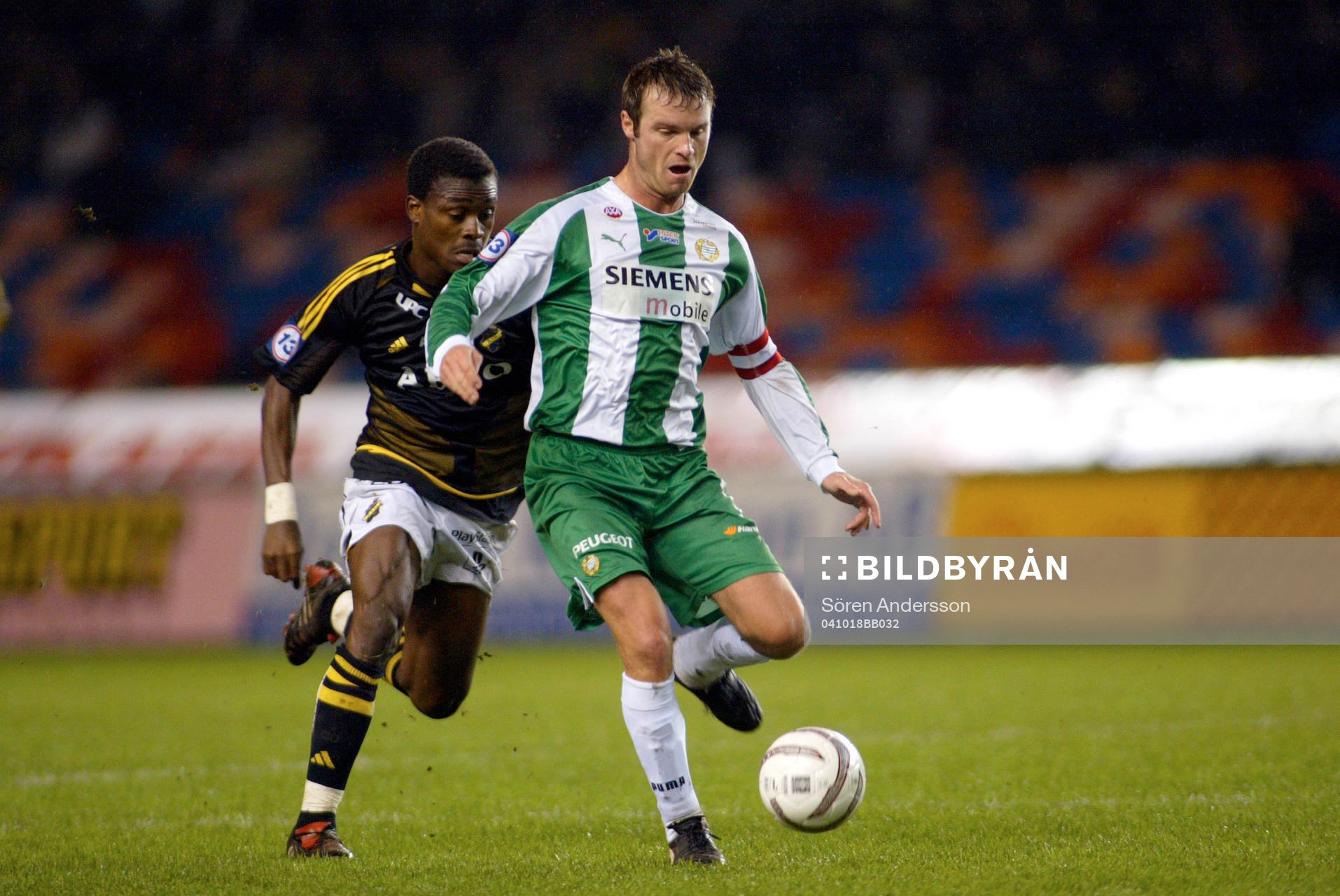 Mikkel Jensen, Hammarby och Derek Boateng, Hammarby