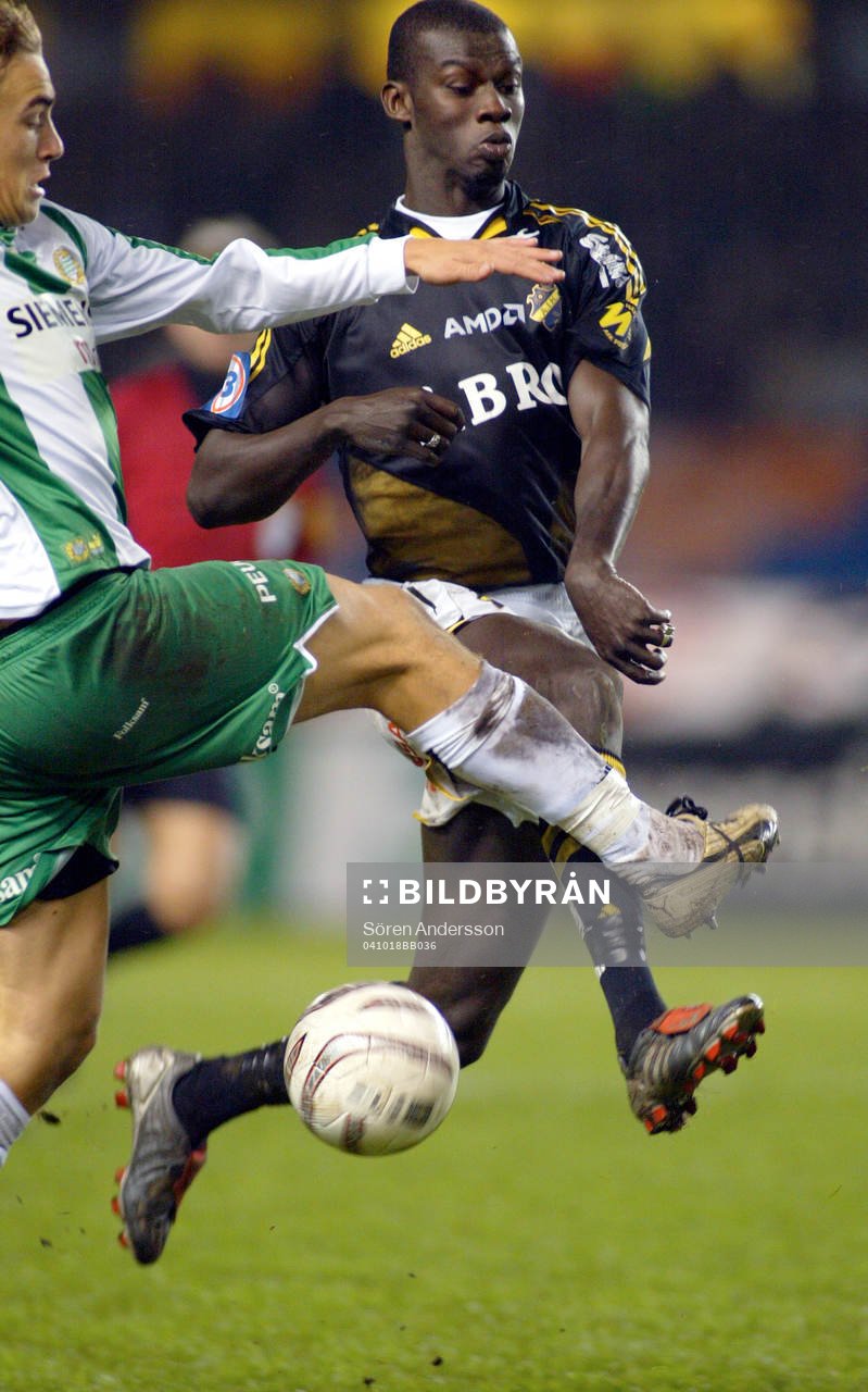 Pa Modou Kah, AIK och Petter Andersson, Hammarby