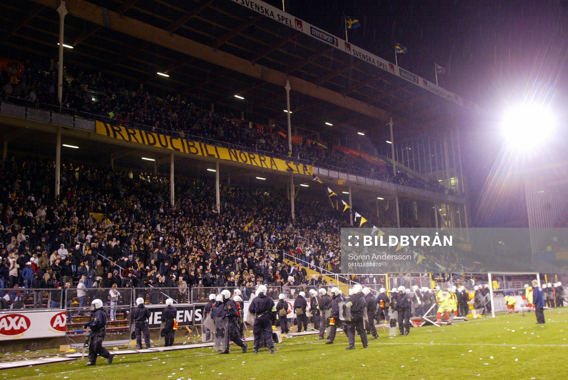Black Army, supporter, bråk, våld