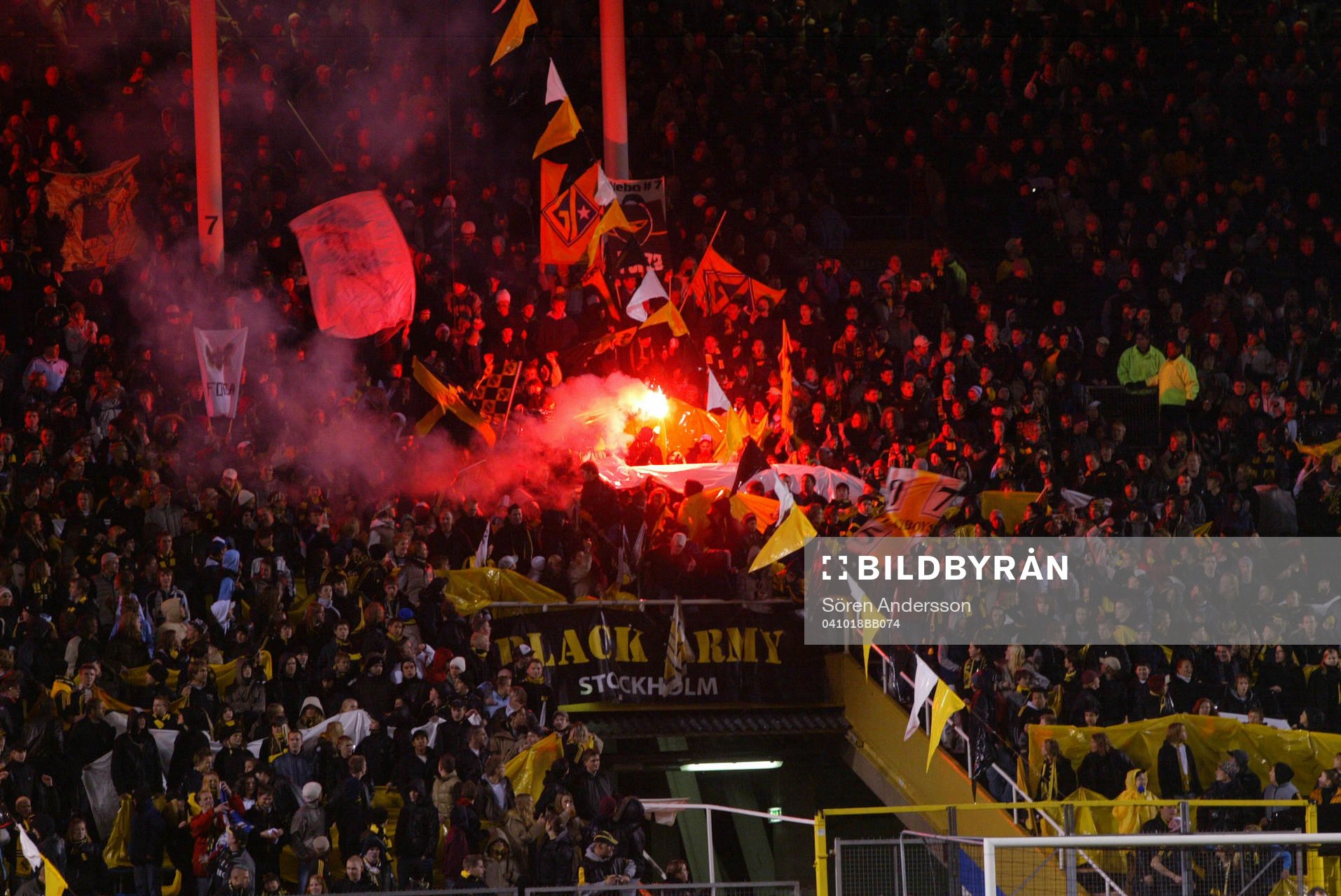 Black Army, supporter, bråk, våld
