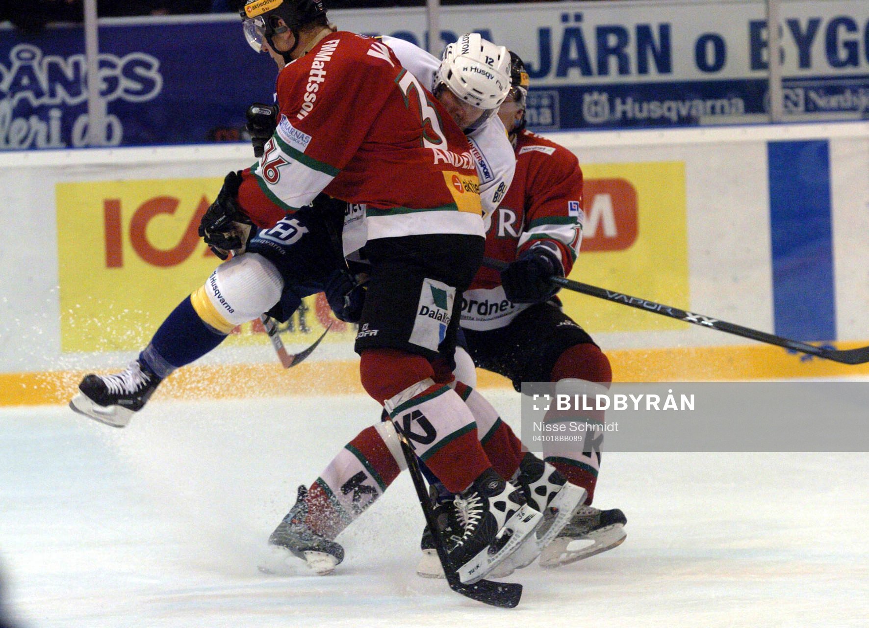ADAM ANDERSSON OCH SHAWN HORCOFF, Mora och PETER EKELUND,