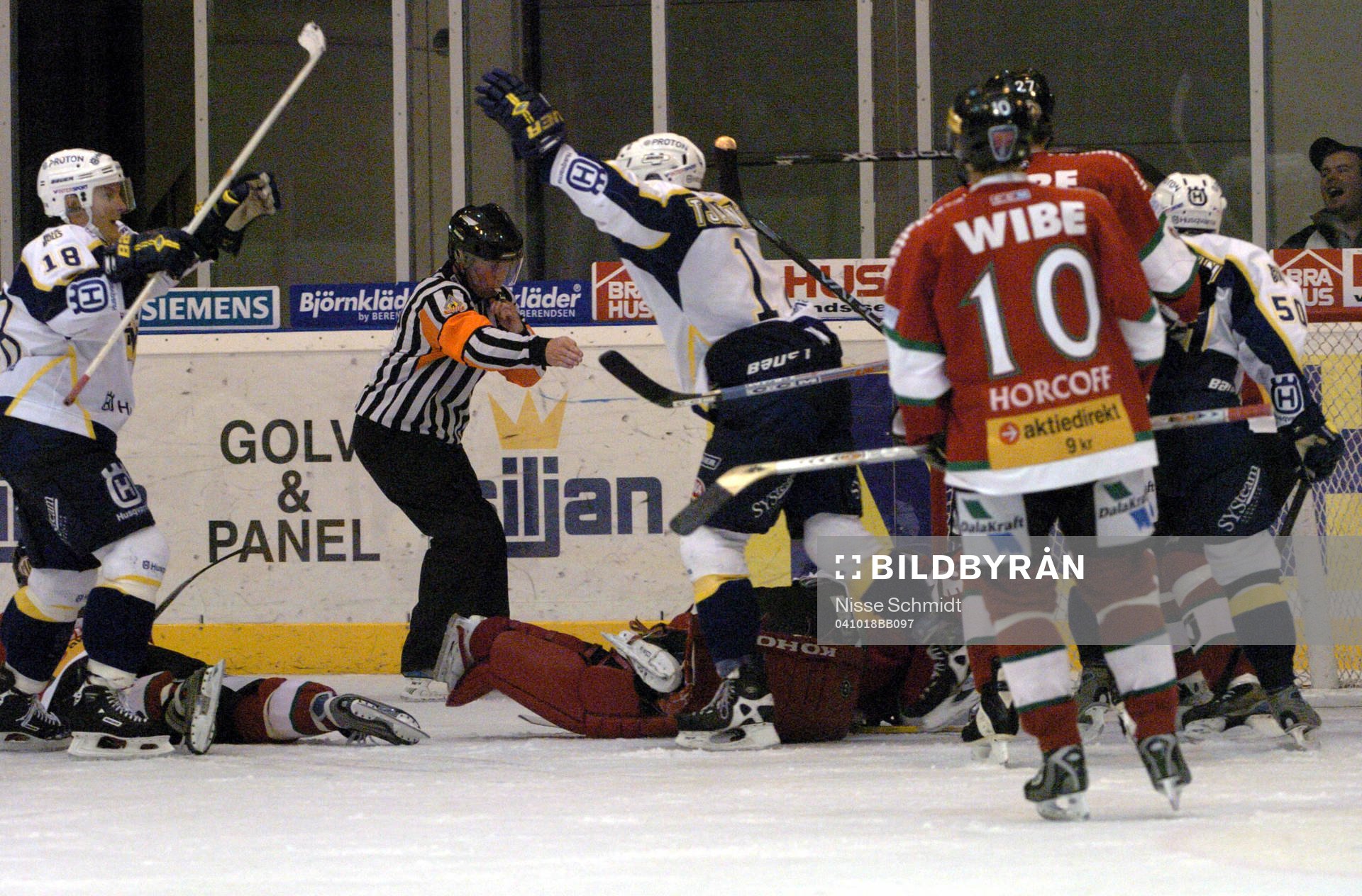 ANDERS HUUSKO och ANDREAS JÄMTIN, HV 71 (Jubel)