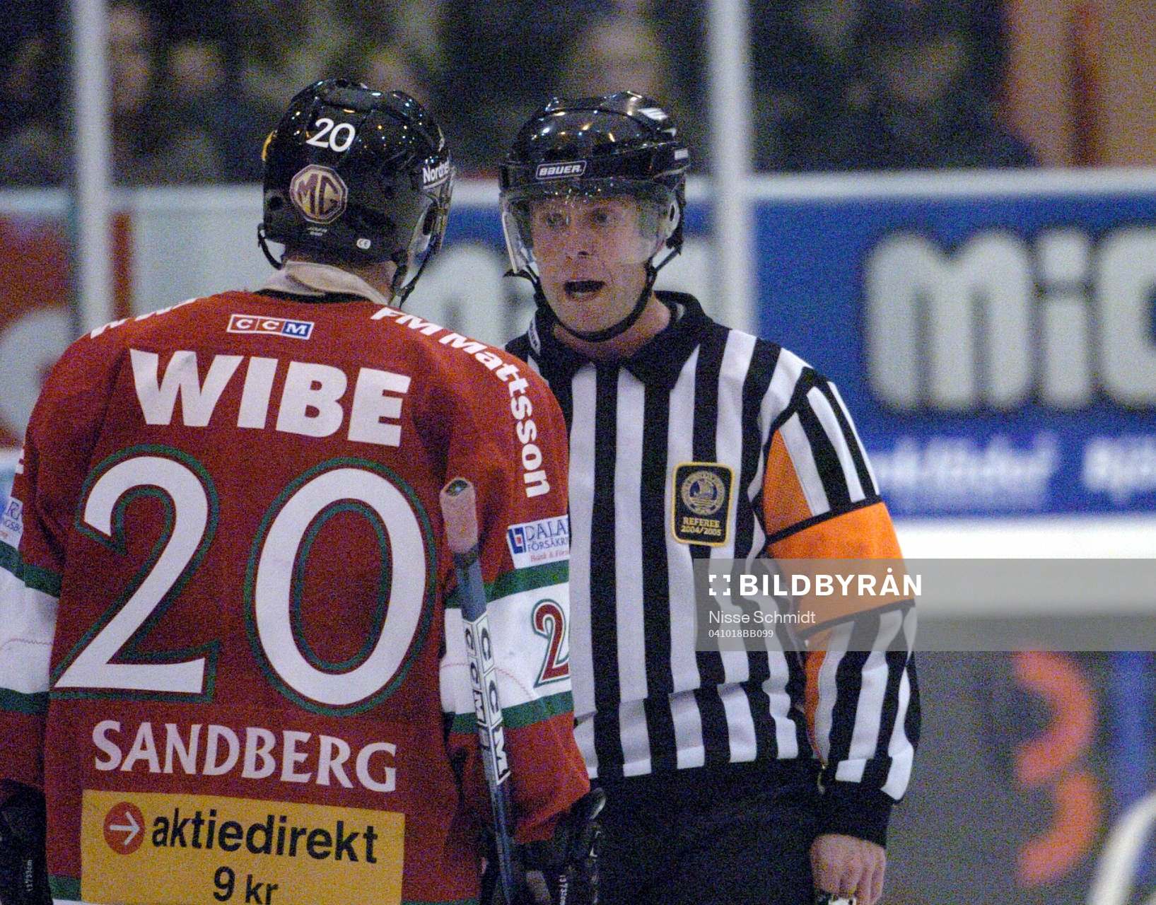 PETER ERIKSSON, Domare och MAGNUS SANDBERG, Mora