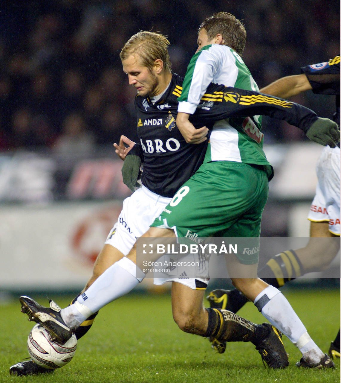 Martin Åslund, AIK och Patrik Gerrbrand, Hammarby