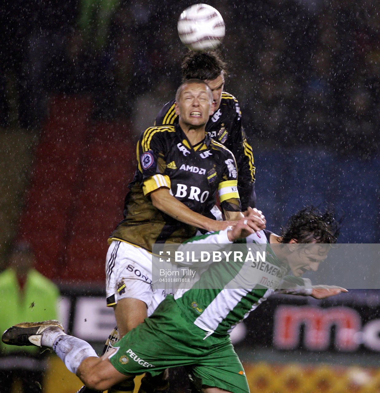 Krister Nordin, Per Nilsson, AIK och Petur Marteinsson,