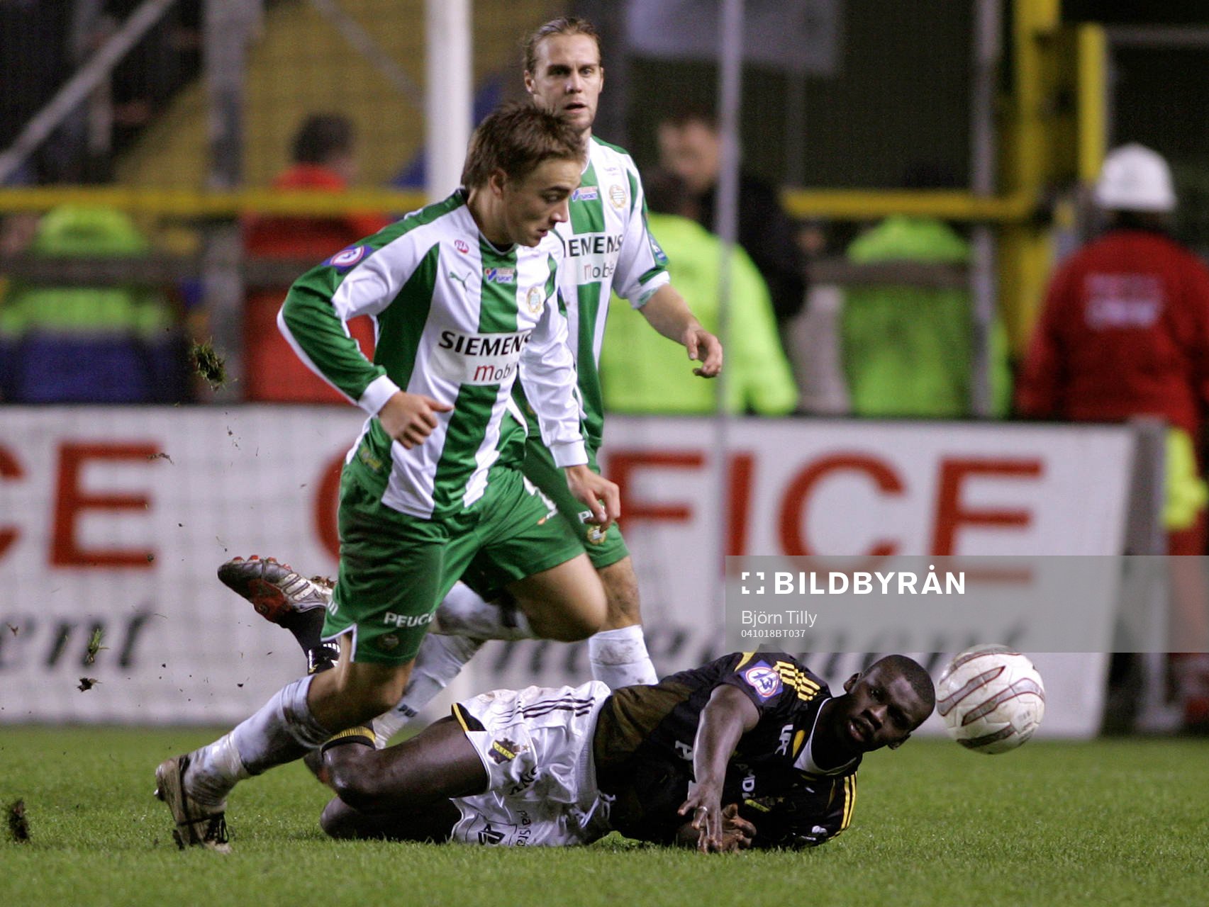 Petter Andersson, Hammarby och Pa-Modou Kah, AIK