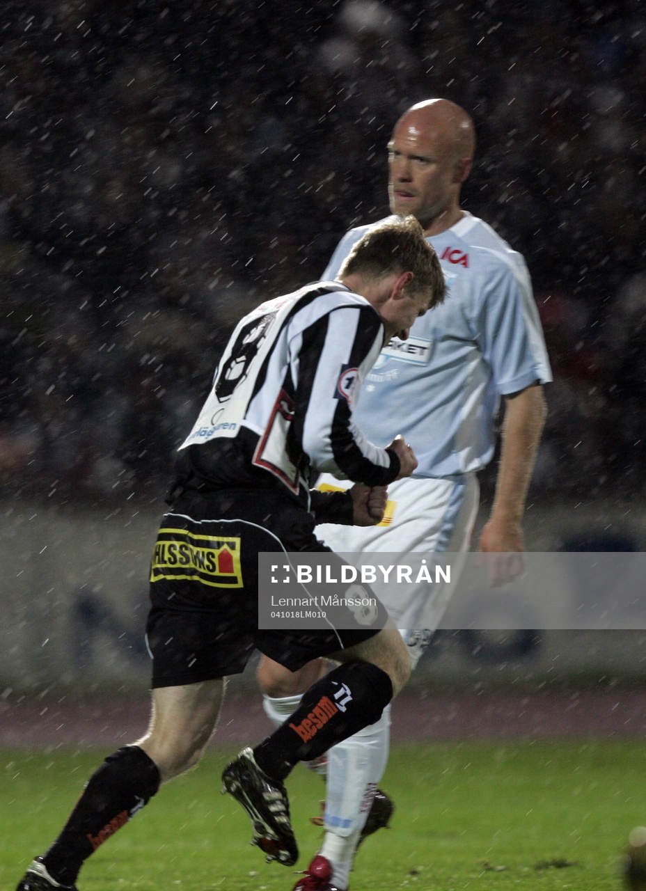 Henriki Nilsson, Landskrona (Jubel) och Olof Persson,