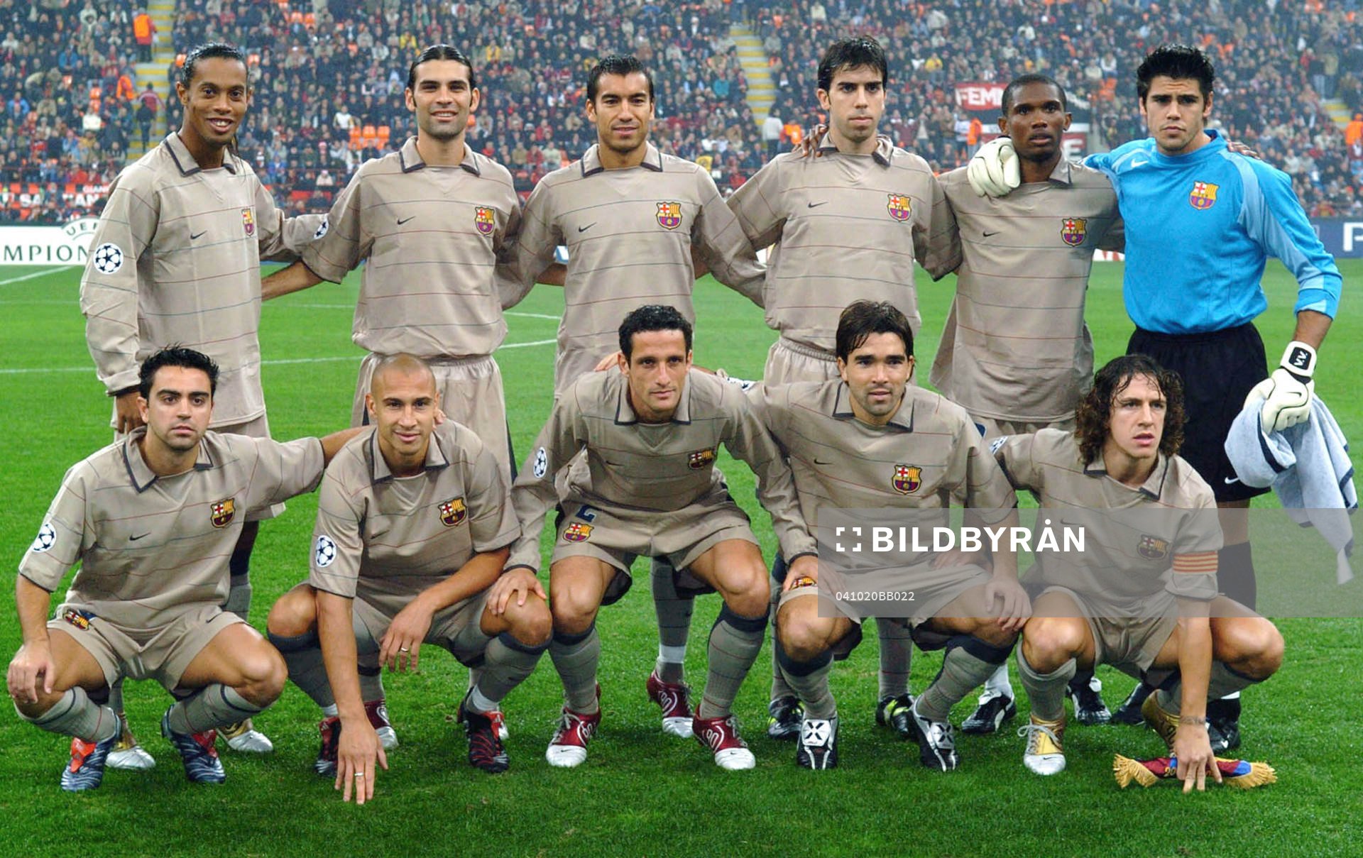 Startelva, lagbild, Henrik Larsson, Barcelona