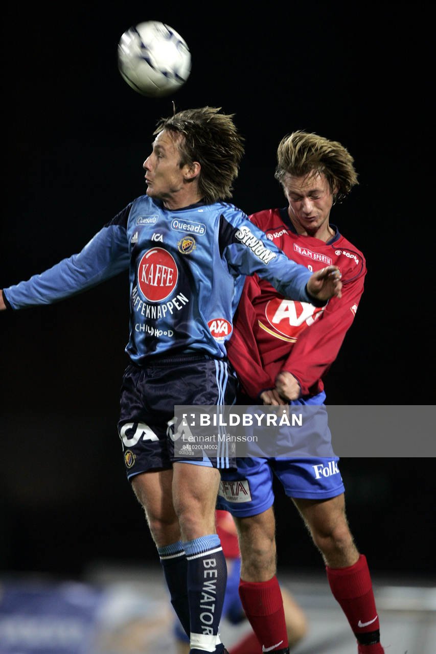 Andreas Johansson, Djurgården och Patrik Karlsson, Öster