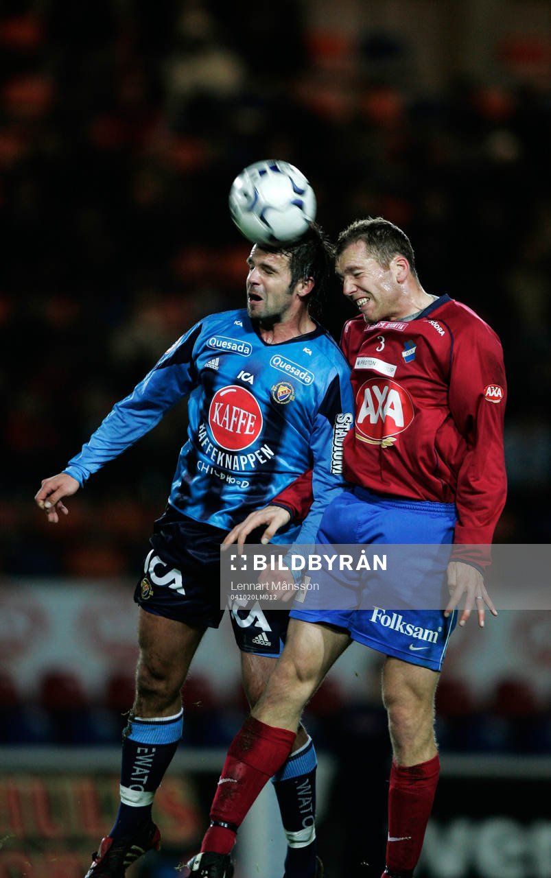 Nickduell, Thomas Backman och Fredrik Bild