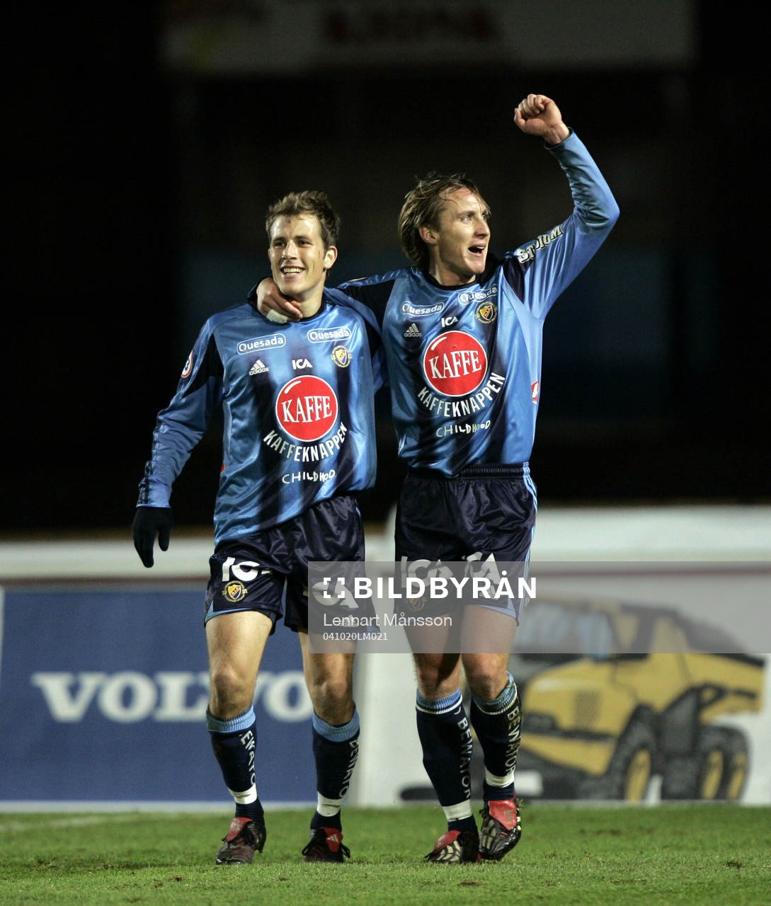 Andreas Johansson och Tobias Hysén, Djurgården (Jubel)