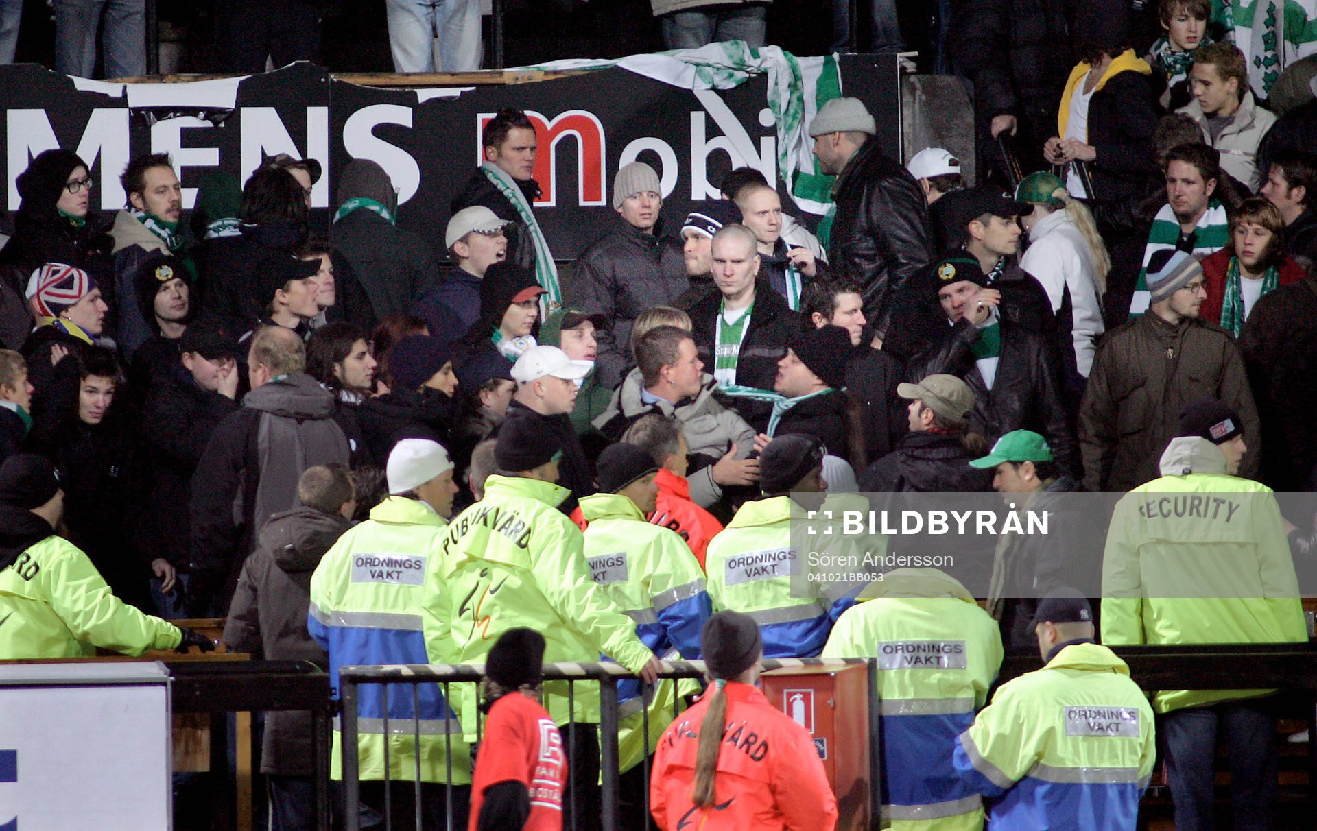 Supporter, Läktarvåld, Hammarby