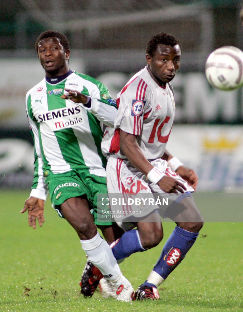 Aluspah Brewah, Hammarby och Patrice Kwedi, Göteborg
