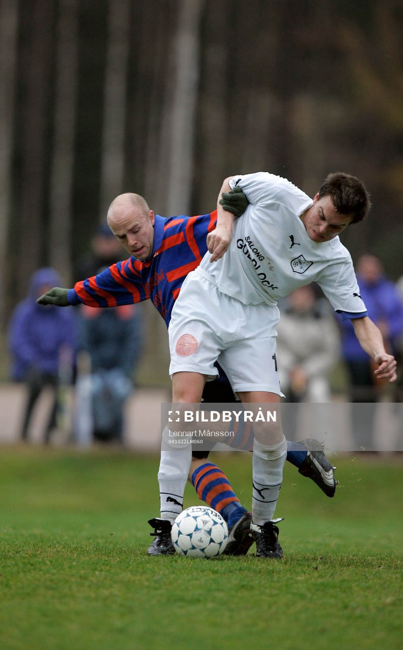 Fotboll, småklubb, kval till div. IV, Treby - Broby