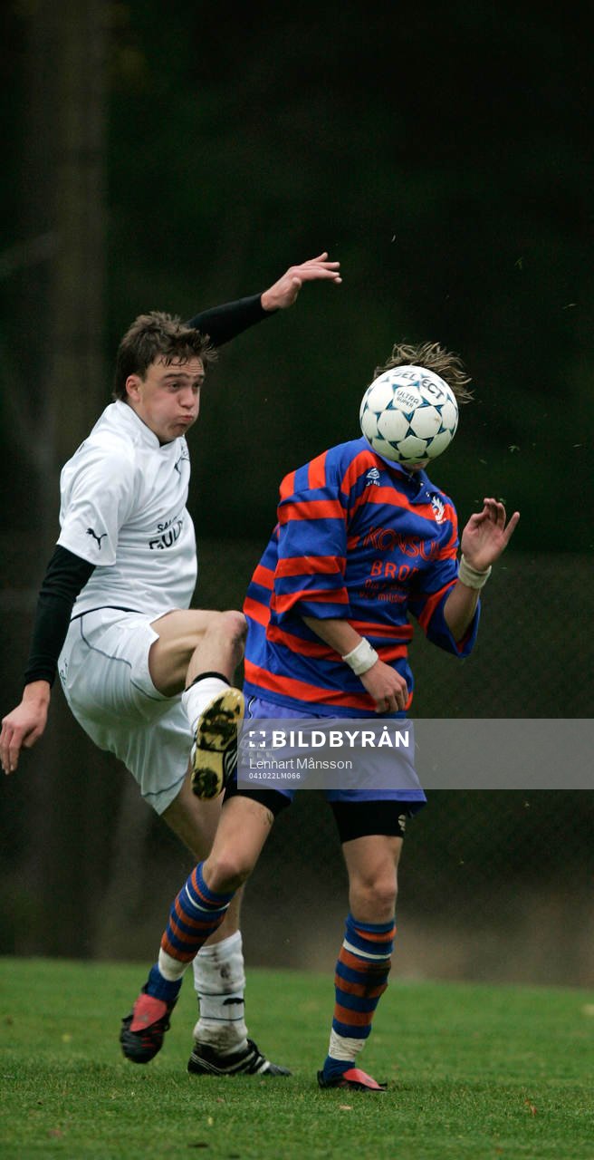 Fotboll, småklubb, kval till div. IV, Treby - Broby
