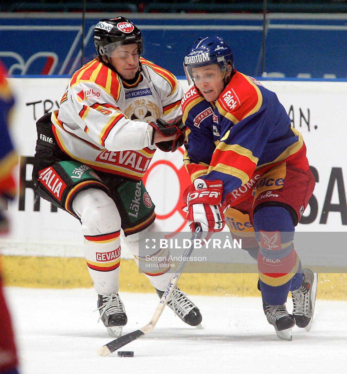 Mikko Kuparinen, Brynäs och Ronnie Pettersson, Djurgården