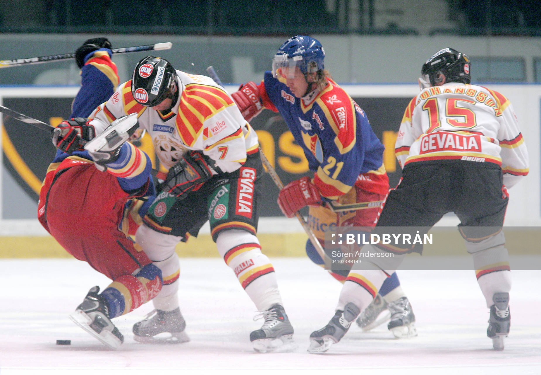 Tommy Sjödin och Jacob Johansson, Brynäs och Espen