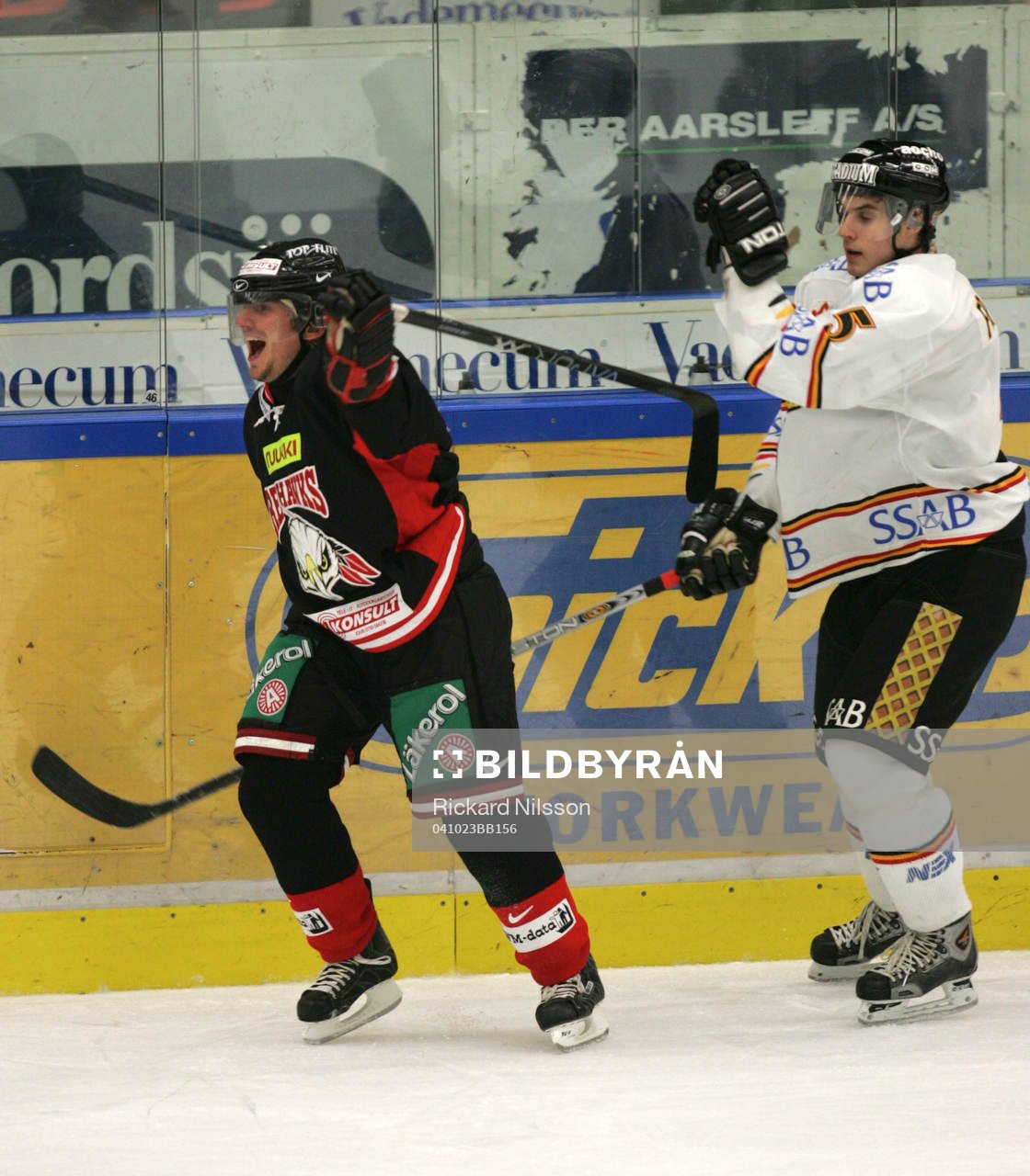Jason Deleurme, Malmö och Johan Fransson, Luleå