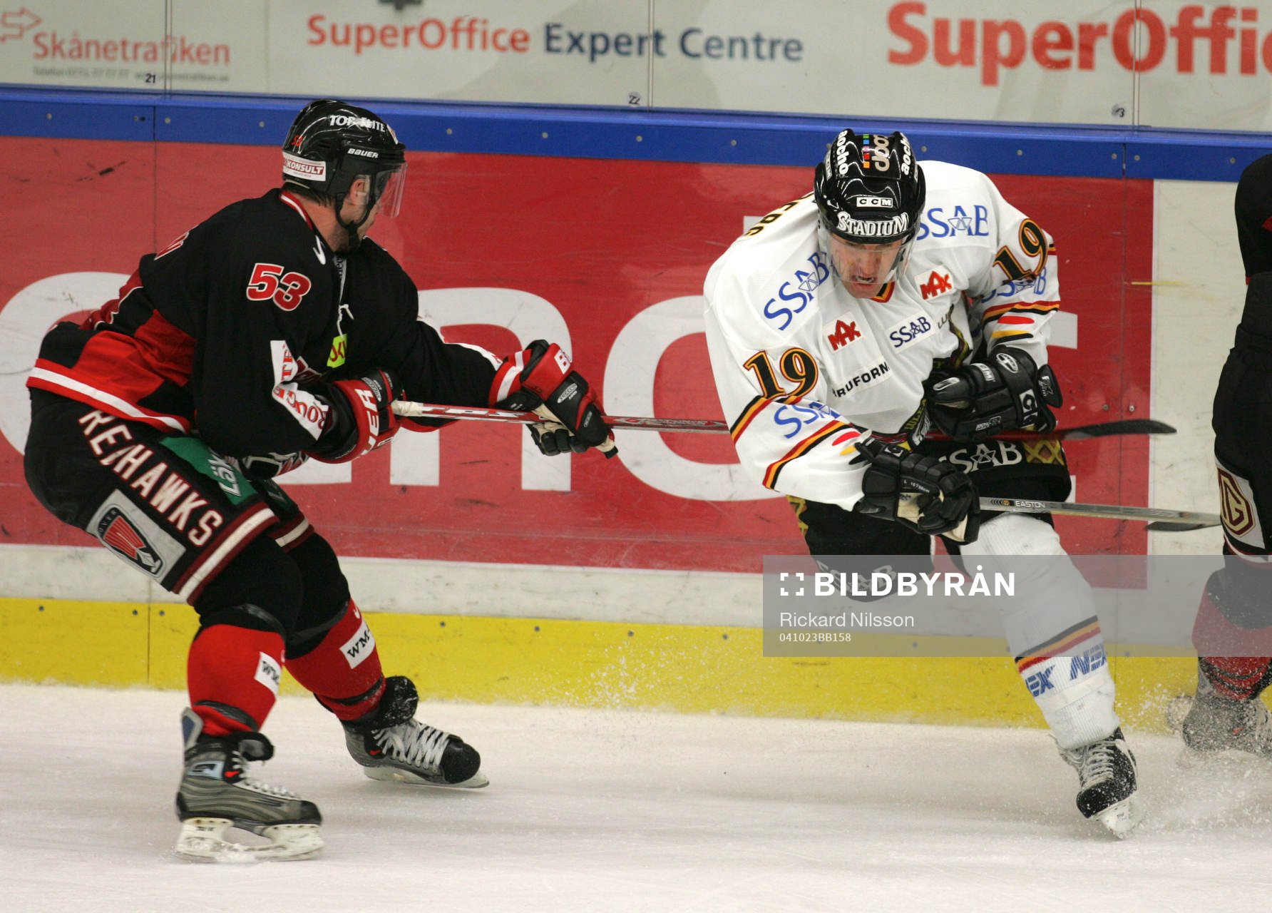 Brett McLean, Malmö och Mikael Renberg, Luleå