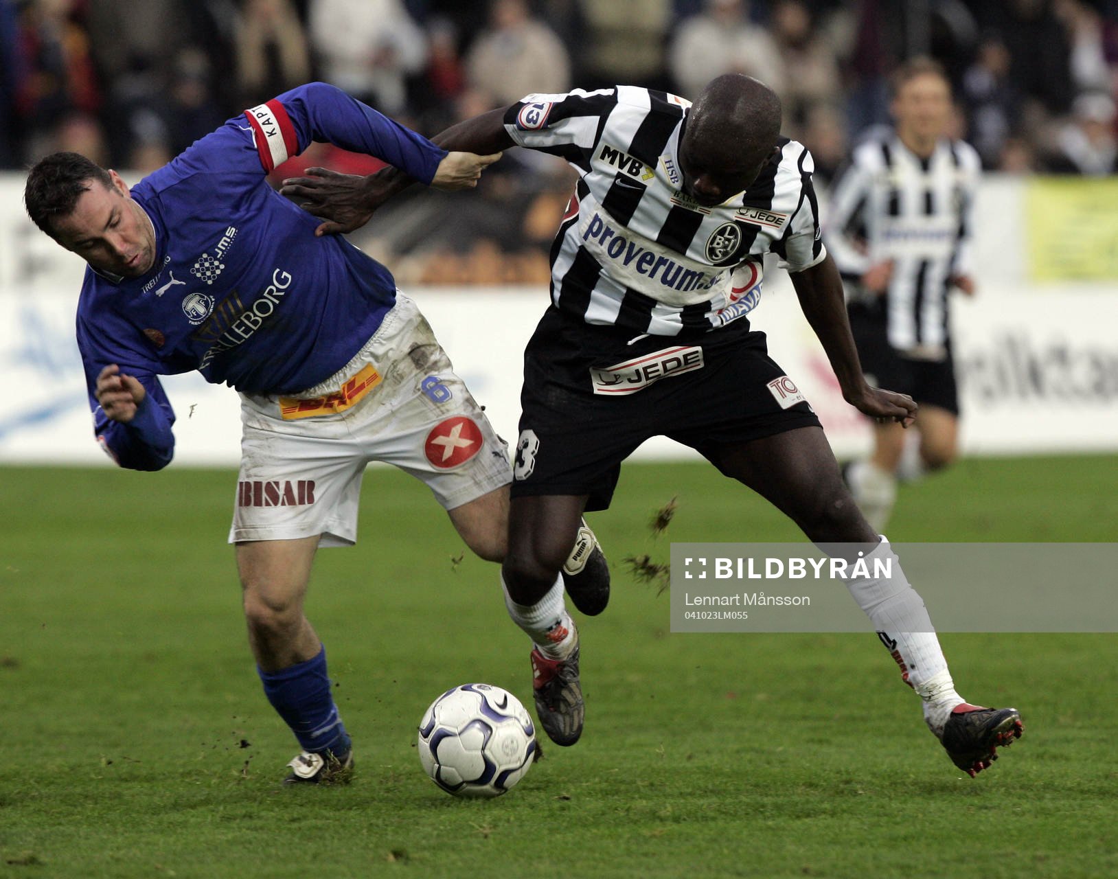 Jones Kusi Asare, Landskrona och Mattias Kronvall,