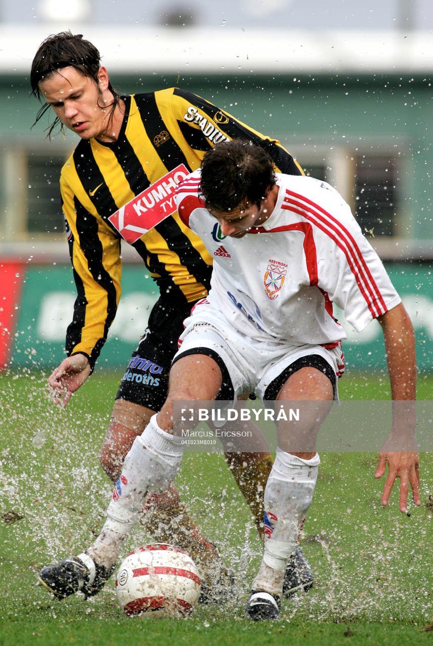 Rikard Kapella-Karlsson, Häcken Andreas Yacob-Haddad,
