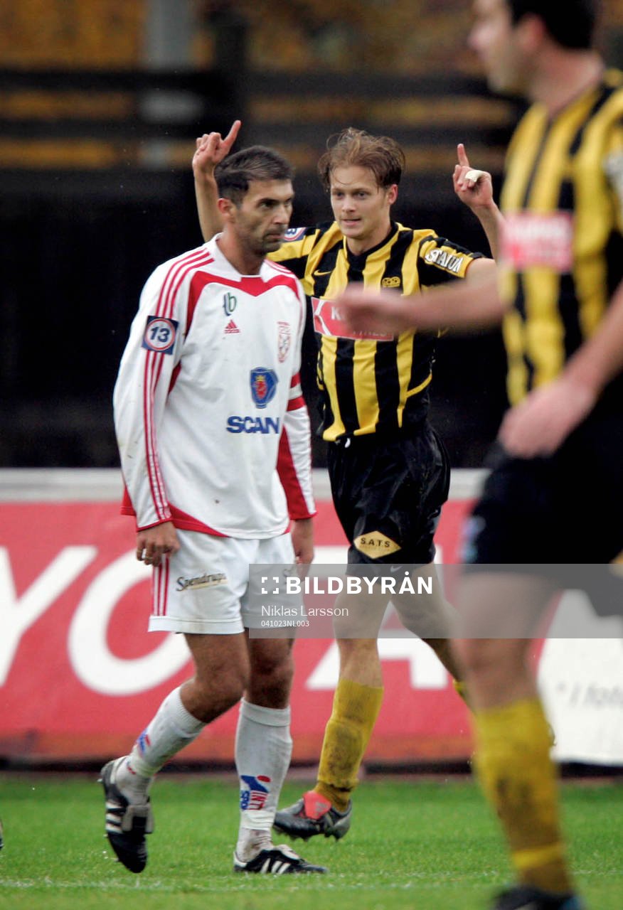 Mattias Andersson, Häcken jublar