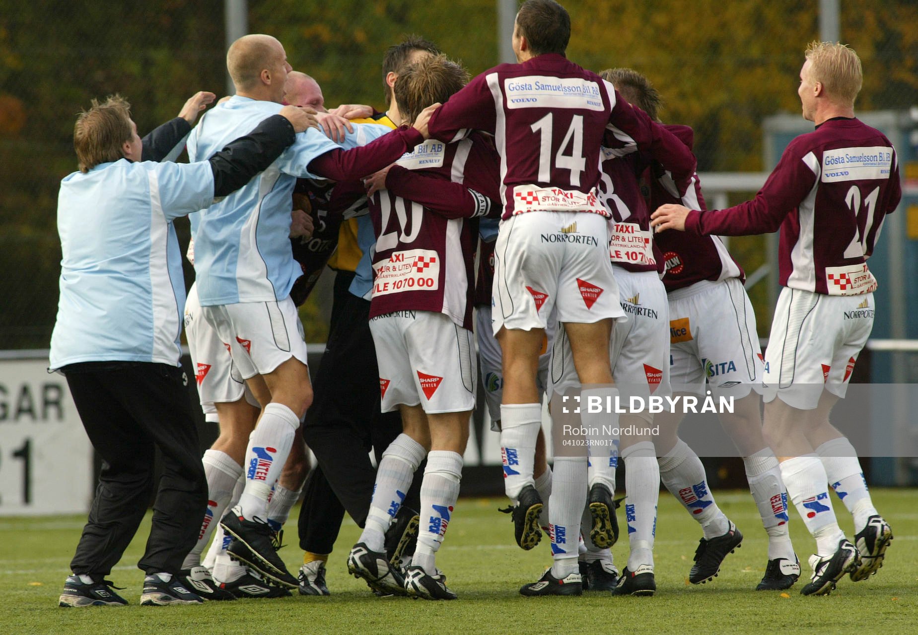 Jubel i Gefle