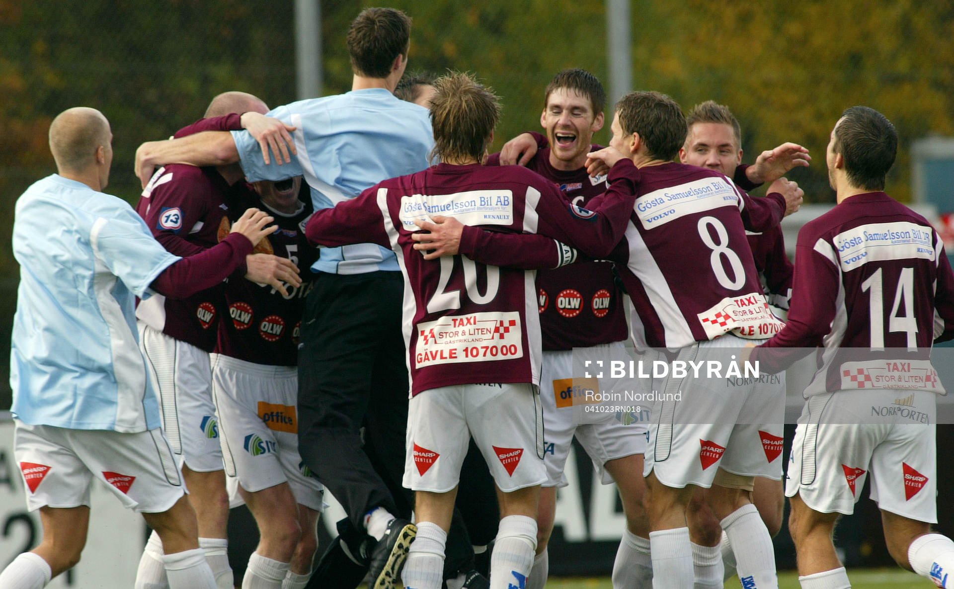 Jubel i Gefle