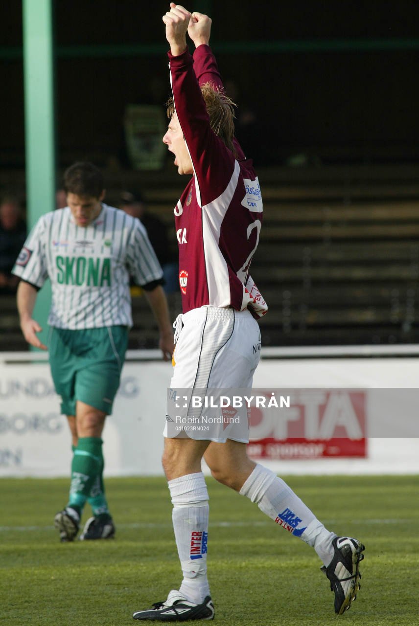 Daniel Westlin, Gefle, jubel