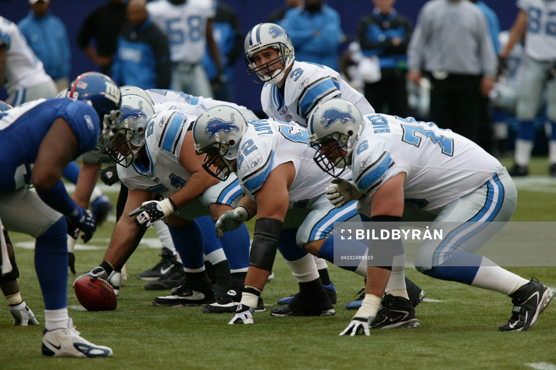 Amerikansk fotboll, NFL, Detroit Lions - New York Giants