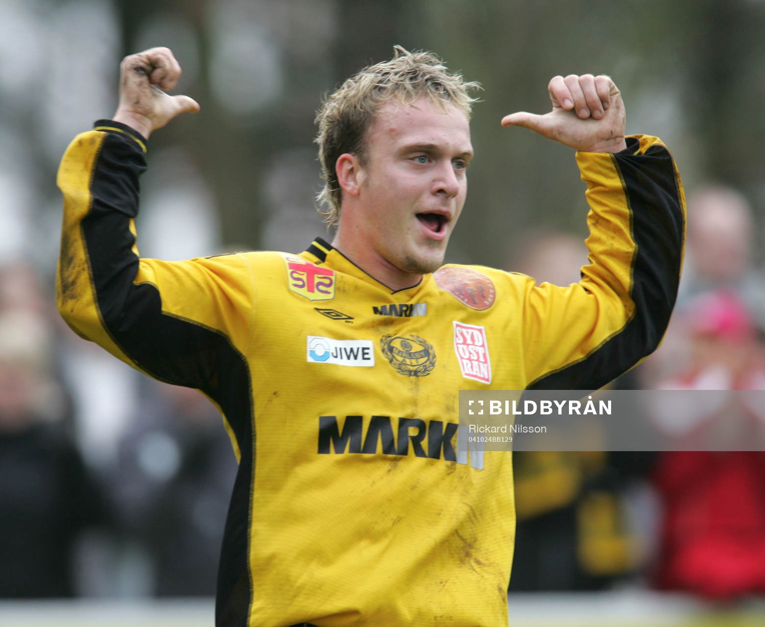 Marcus Ekenberg, Mjällby, jubel