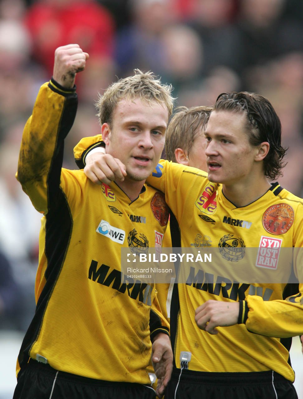 Marcus Ekenberg, Mjällby, jubel