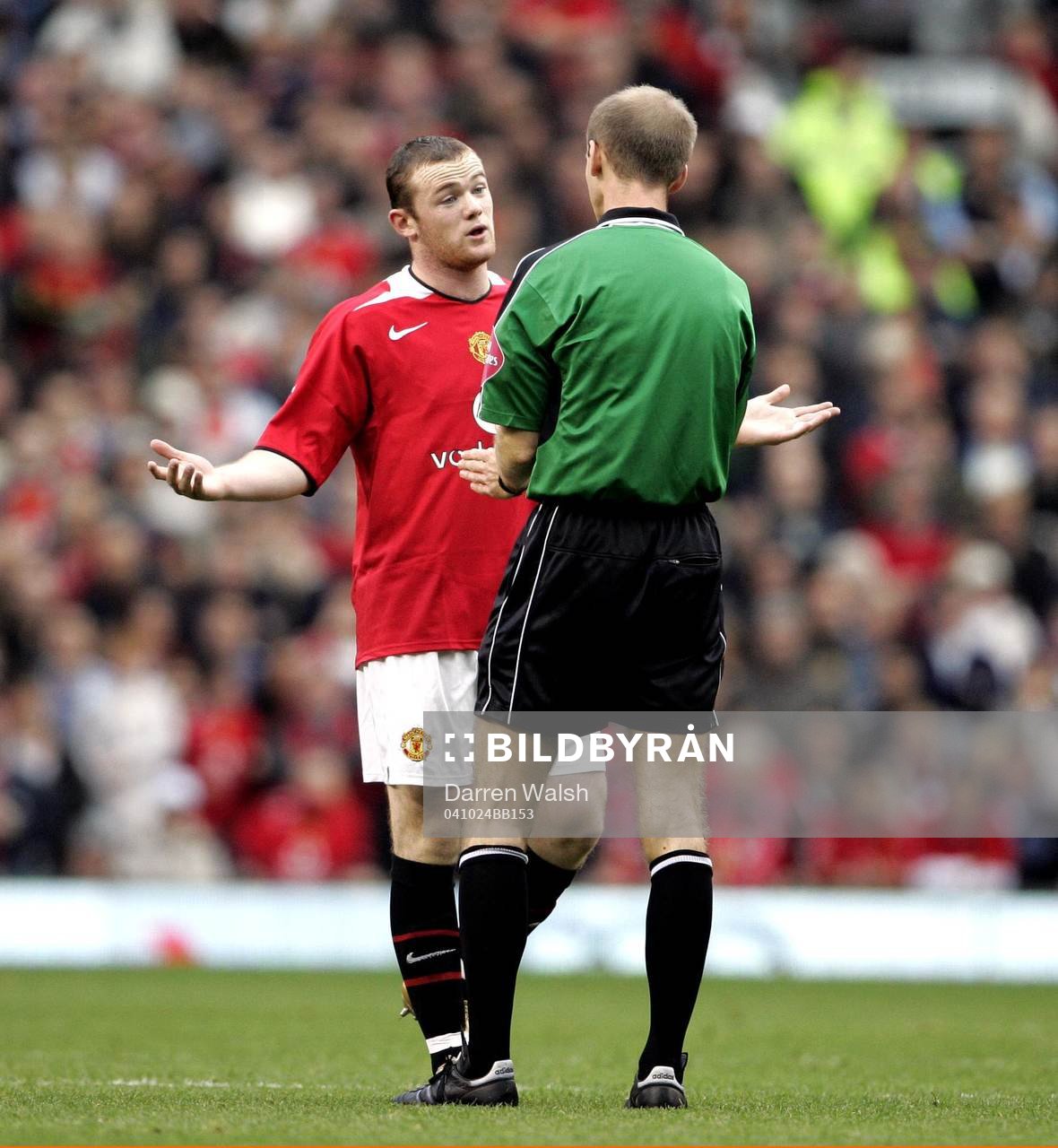 Fotboll, Premier League (Engelsk Liga), Manchester United v