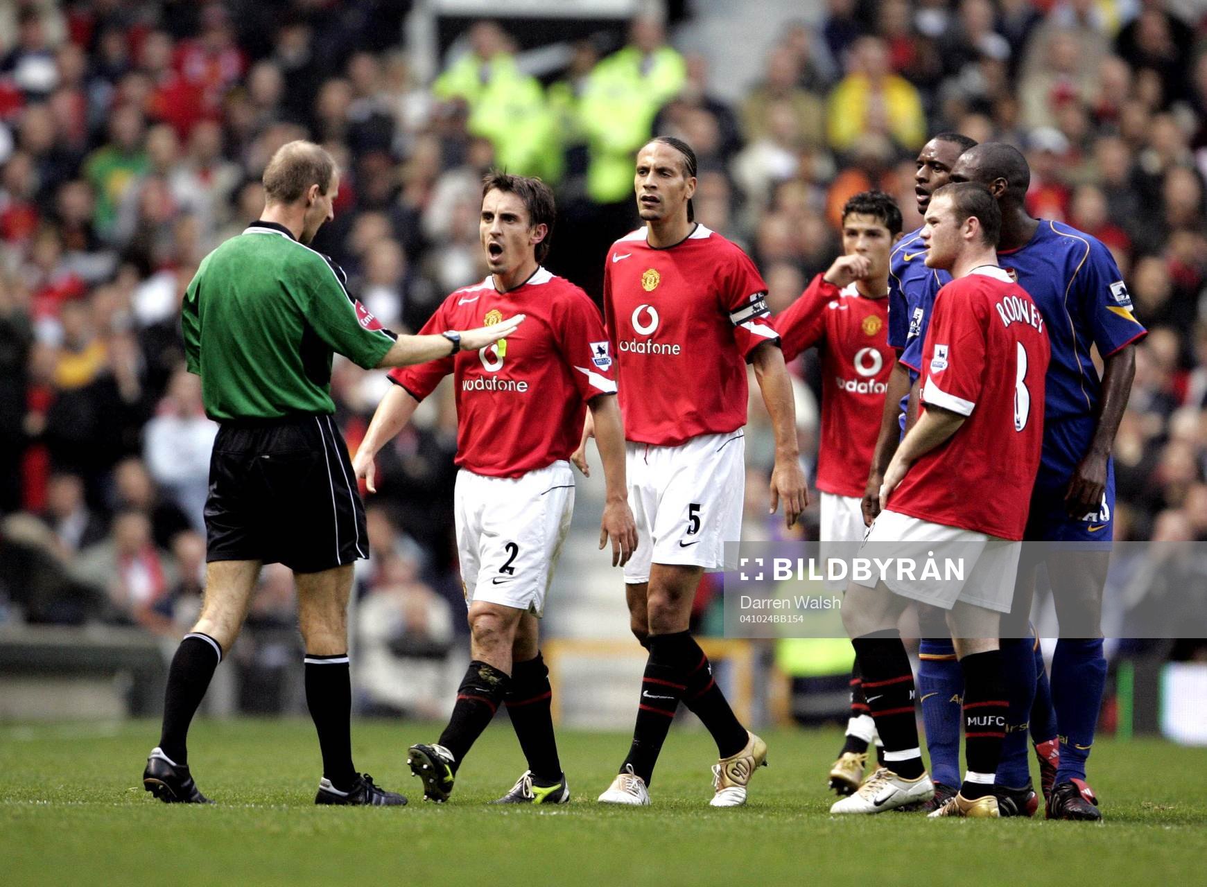 Fotboll, Premier League (Engelsk Liga), Manchester United v