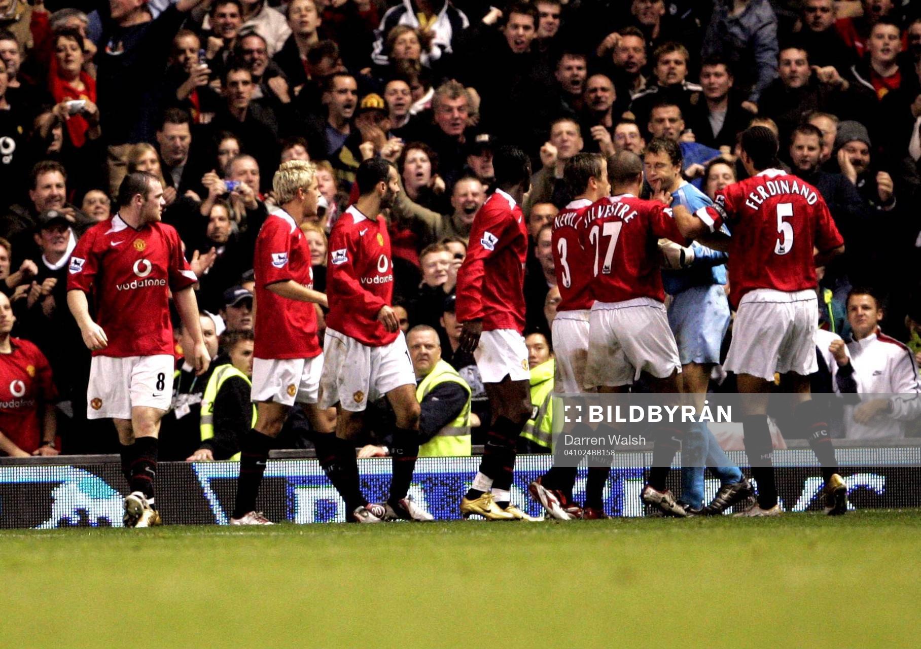 Fotboll, Premier League (Engelsk Liga), Manchester United v