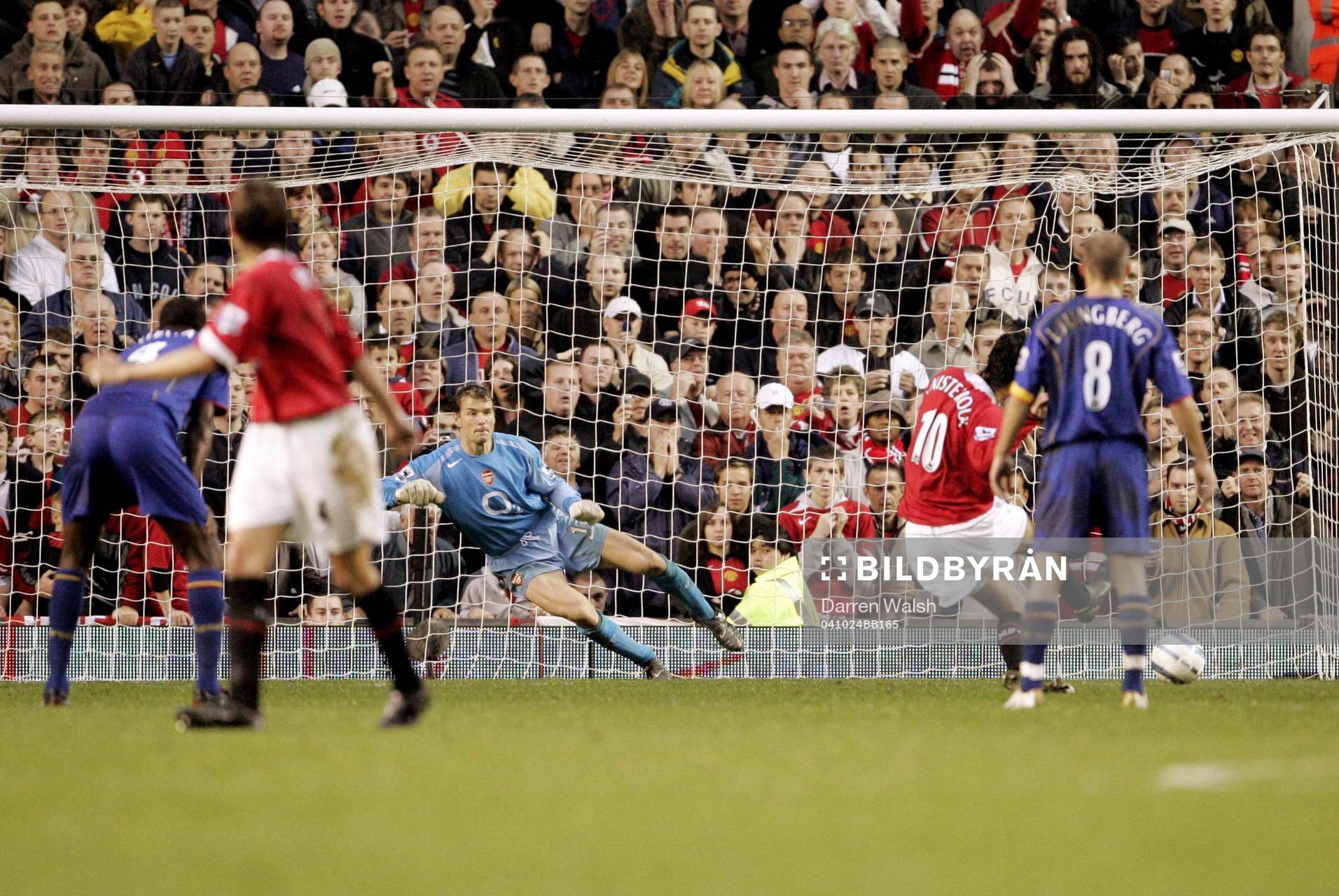 Fotboll, Premier League (Engelsk Liga), Manchester United v
