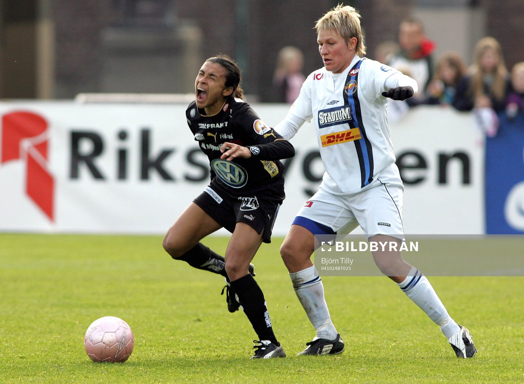 Marta Vieira da Silva, Umeå och Kristin Bengtsson,