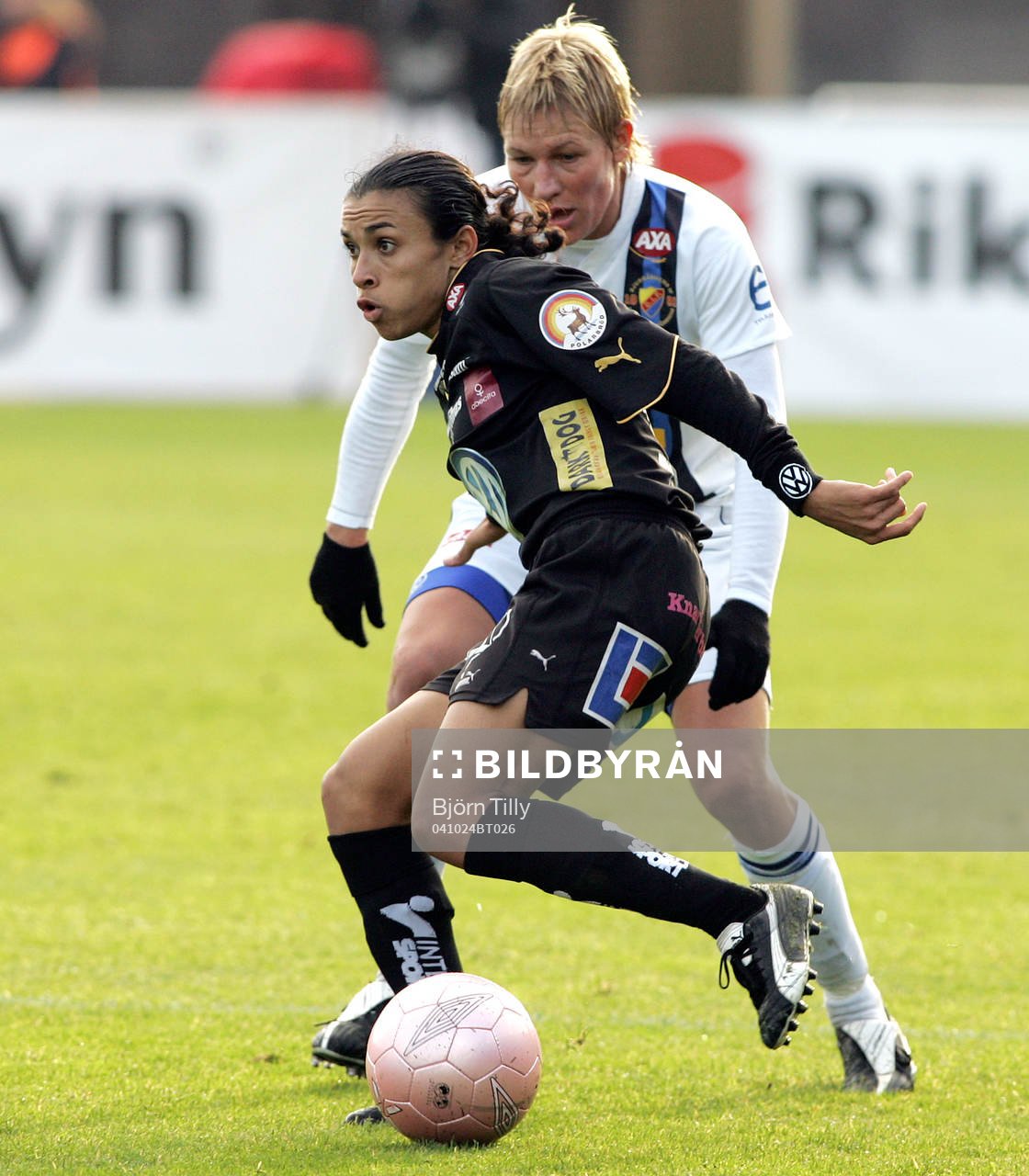 Marta Vieira da Silva, Umeå och Kristin Bengtsson,