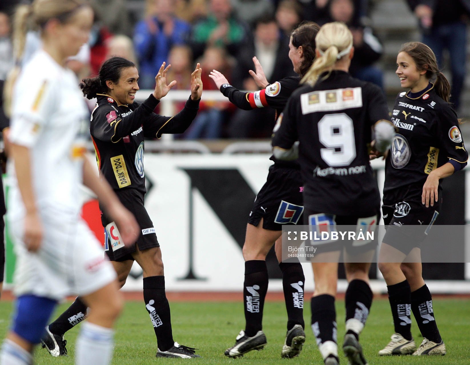 Marta Vieira da Silva, Umeå, glädje, jubel