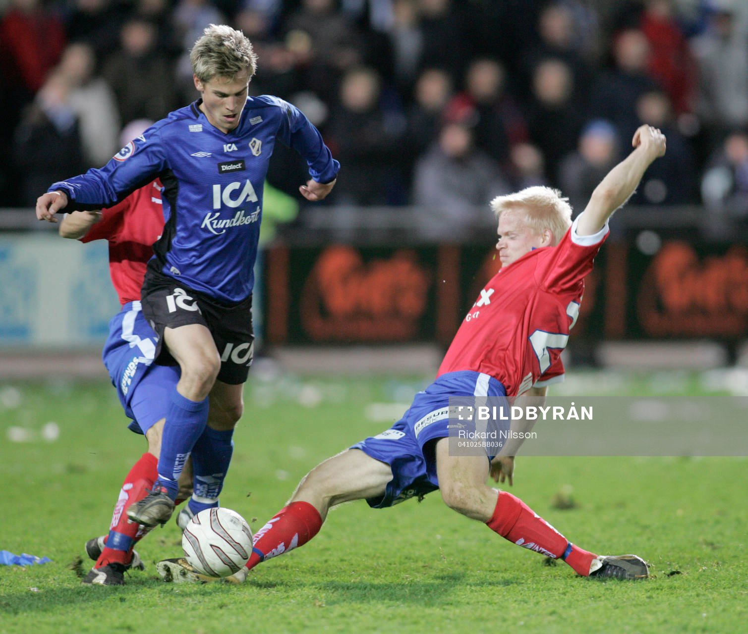 Markus Rosenberg, Halmstad och David Ljung, Helsingborg