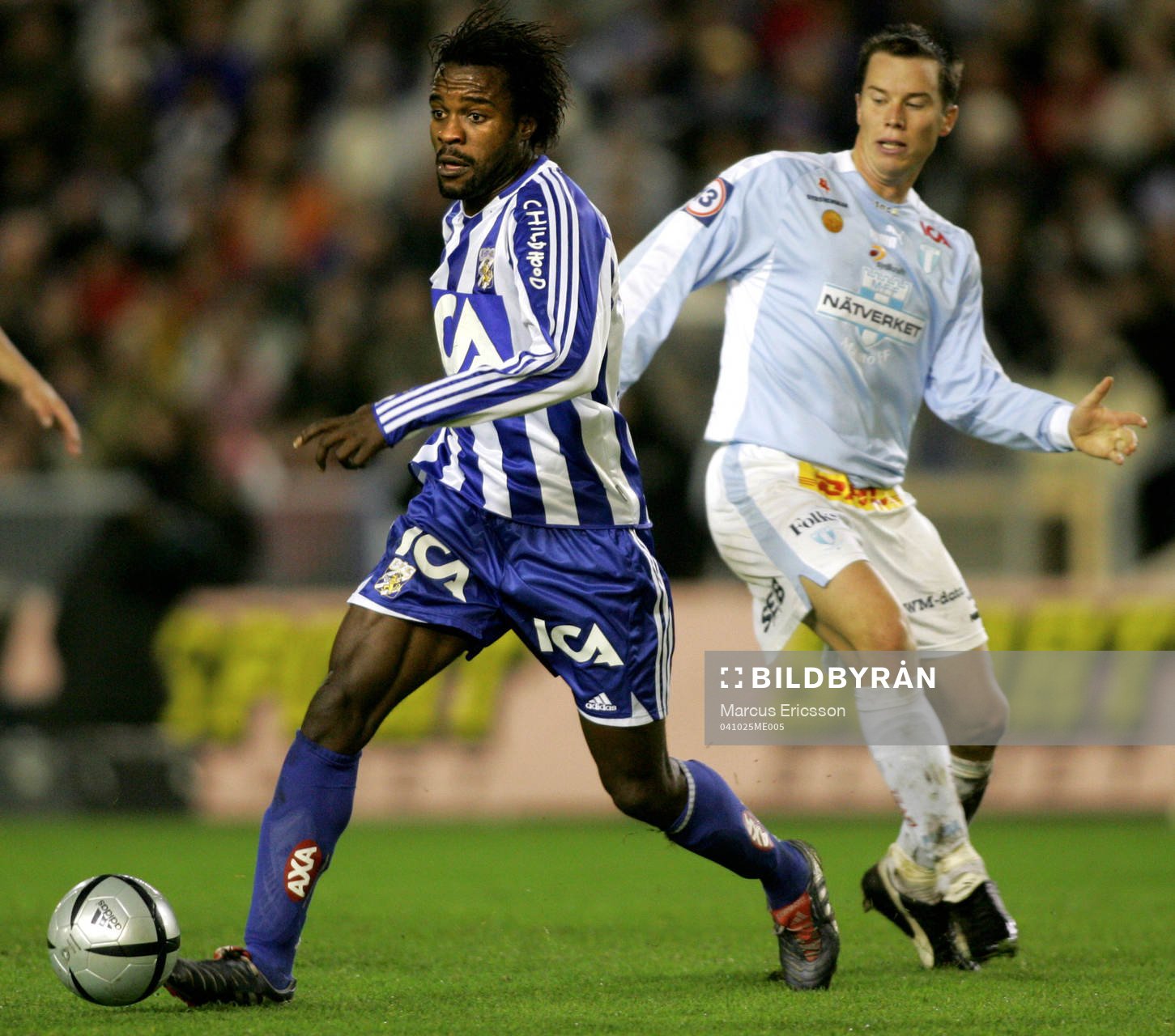 Peter Ijeh, Göteborg och Daniel Andersson, Malmö