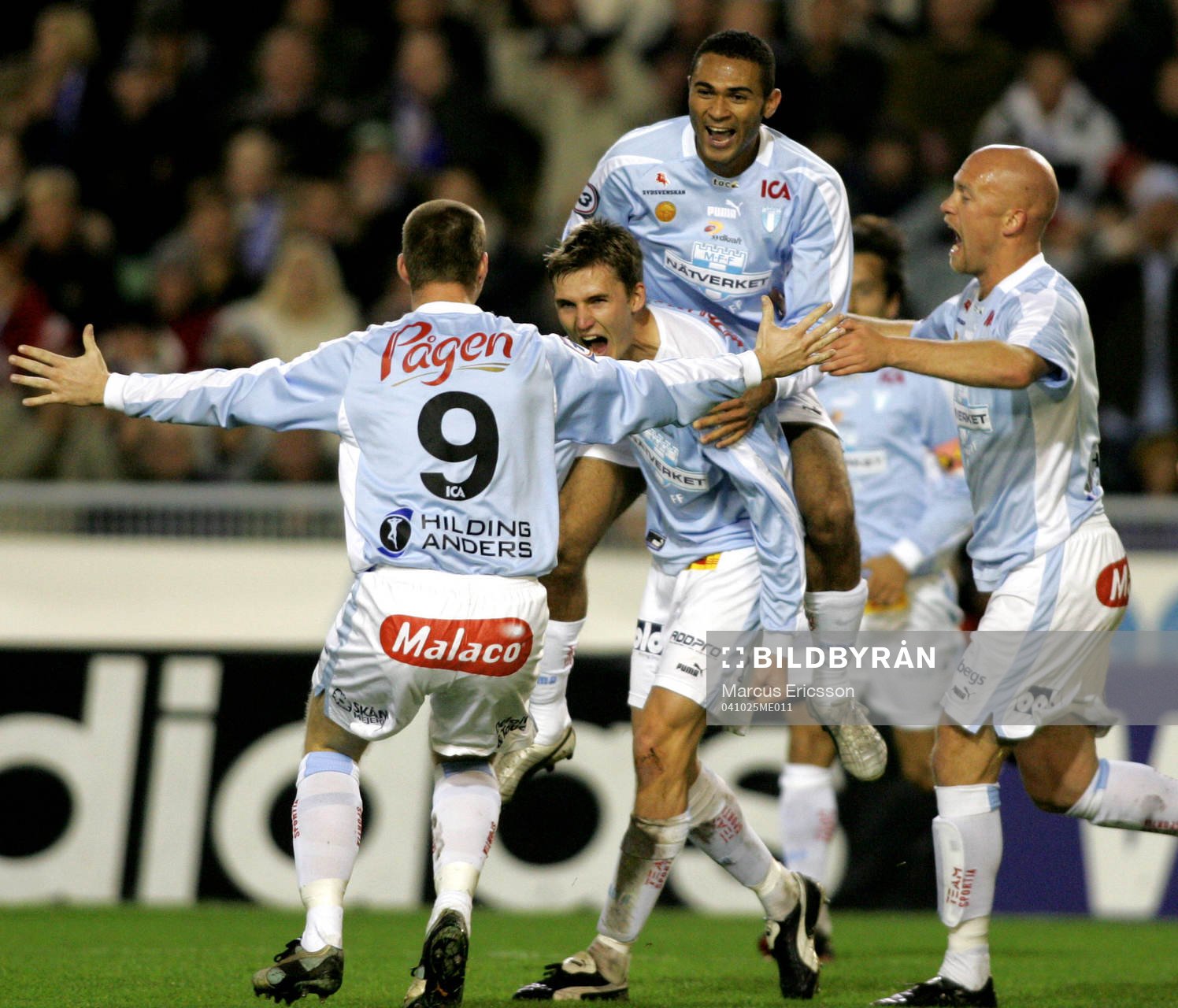 Afonso Alves, Olof Persson, jubel