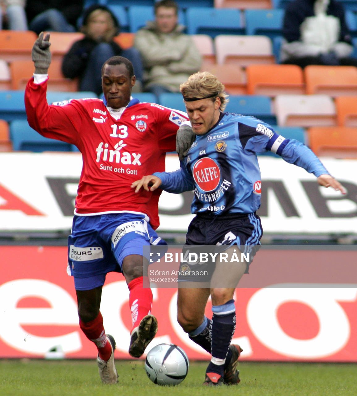 Atiba Hutchinson, Helsingborg och Johan Arneng, Djurgården