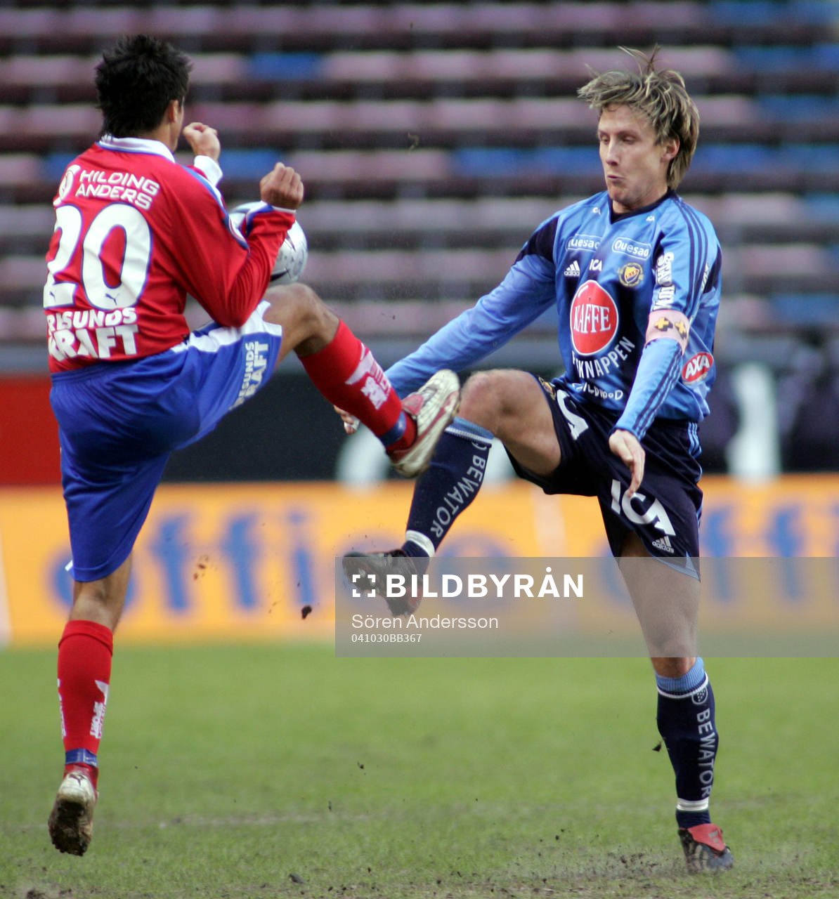 Andreas Johansson, Djurgården och Eldin Karisik,