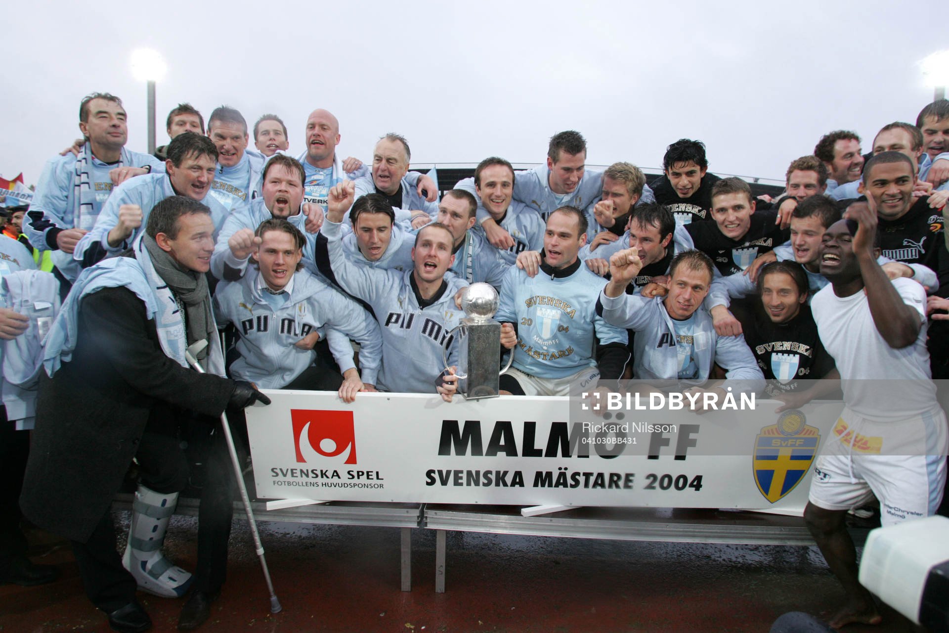Malmö, jubel. Svenska Mästare, SM-guld, guld