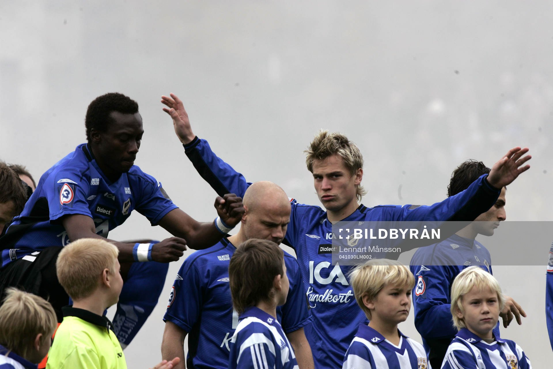 Spelarpresentation, Markus Rosenberg presenteras